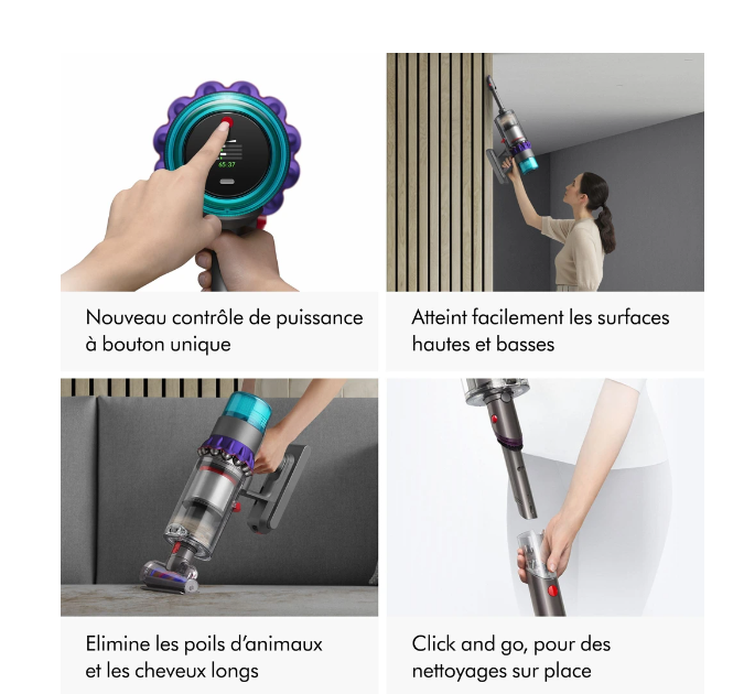 Aspirateur balai Dyson Gen5 detect Absolute