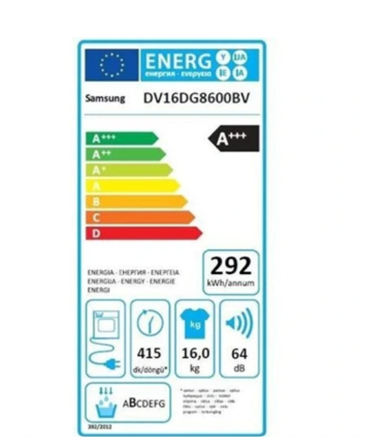 Sèche-linge pompe à chaleur Samsung DV16DG8600BV