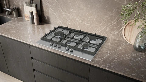 Plaque gaz Siemens EC7A5SI90 iQ500 Inox