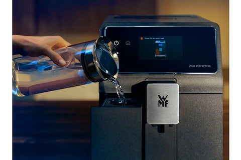 Machine à café à grain Wmf PERFECTION 860L, 17 PRÉSELECTIONS, CP853D15 NOIR/ARGENT