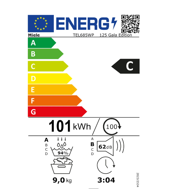 Sèche-linge pompe à chaleur Miele TWL 680 W
