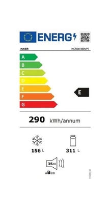 Réfrigérateur multi-portes Haier Réfrigérateur multiportes Cube Clim HCR3818ENPT noir mat