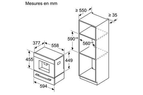 Machine à café encastrable Bosch CTL9181B0