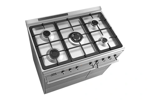 Piano de cuisson Smeg ESTHETIQUE CLASSICA 90cm MIXTE INOX - SCB92MX8