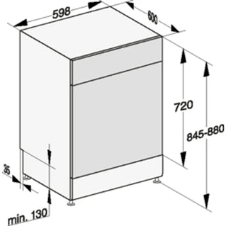 Lave-vaisselle pose libre Miele G 5812 ActiveP Front