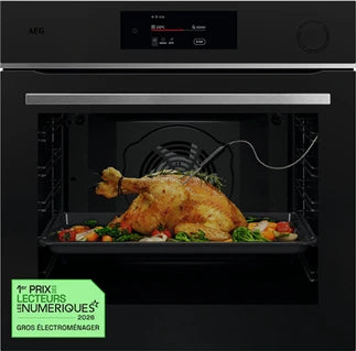 Four encastrable Aeg TR7PB731ST Noir Matt