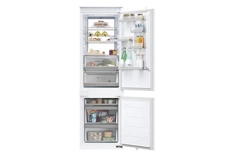 Réfrigérateur congélateur en bas Haier hbw7518dt - combine encastrable 177 cm