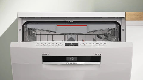 Lave-vaisselle pose libre Bosch Série 6 Lave-vaisselle pose-libre 60 cm Blanc SMS6ZCW12F