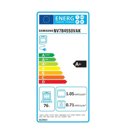 Four encastrable Samsung NV7B4550VAK BESPOKE