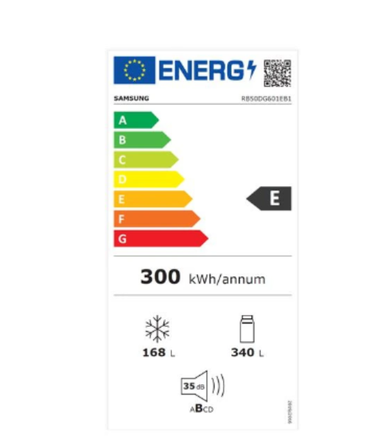 Réfrigérateur congélateur en bas Samsung RB50DG601EB1