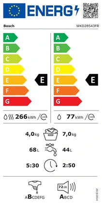 Lave-linge séchant Bosch WKD28543FR