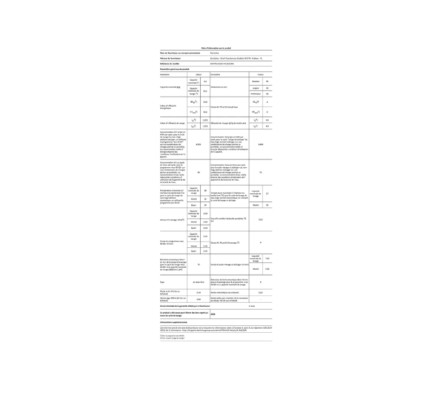 Lave-linge séchant Electrolux EW7IW416DAV