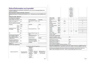 Réfrigérateur congélateur en bas Lg GBBS322CEV