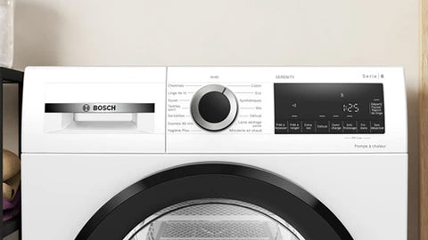 Sèche-linge pompe à chaleur Bosch WQG133DBFR Série 6