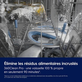 Lave-vaisselle encastrable Electrolux E82LX520T Blanc