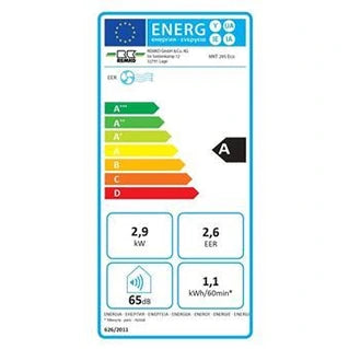 Climatiseur mobile Remko monobloc MKT 295 Eco 40 m2 2900 W blanc