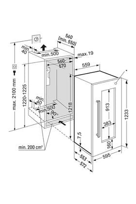Cave multi-températures Liebherr EWTDF 2353