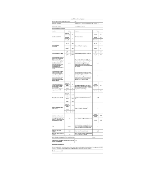 Lave-linge séchant Aeg LWG88416BI