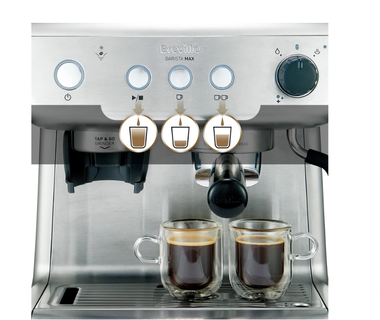 Machine à café à grain Breville BARISTA MAX - VCF126X01