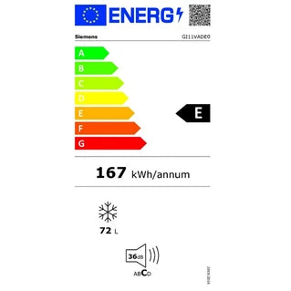 Congélateur bar Siemens GI11VADE0 - ENCASTRABLE 72CM