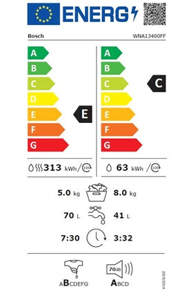 Lave-linge séchant Bosch WNA13400FF