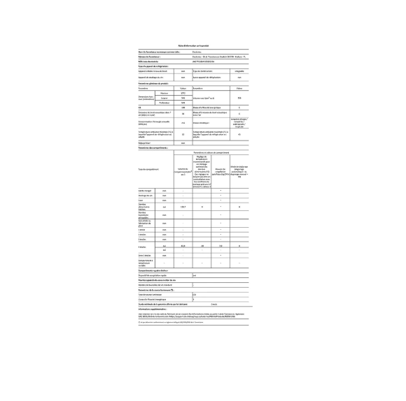 Réfrigérateur congélateur en bas Electrolux LNG7TE18S4 Encastrable 178 cm