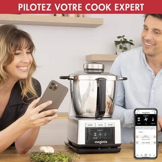 Robot cuiseur Magimix Cook Expert Connect Chrome 18913