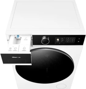 Lave-linge séchant Hisense WD5I1245BWRH Blanc