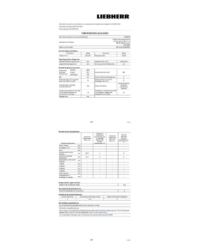 Réfrigérateur 1 porte Liebherr RBc 5220-22