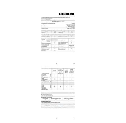 Réfrigérateur Congélateur multi-portes Liebherr MBsddi 9524-20