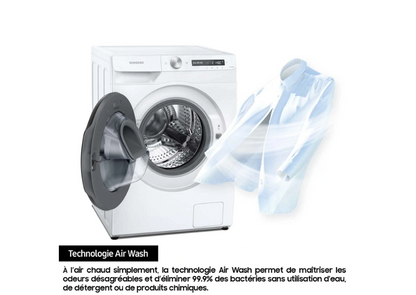 Lave-linge séchant Samsung WD80T4046EW