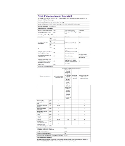 Réfrigérateur congélateur multi-portes Samsung RF24BB620ES9