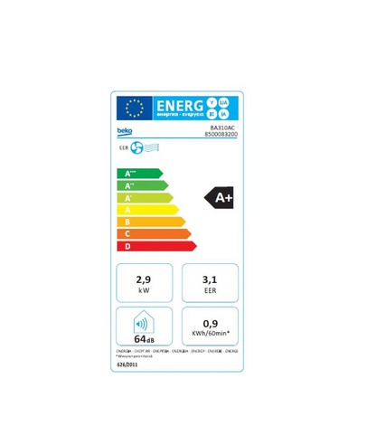 Climatiseur mobile Beko BA310AC