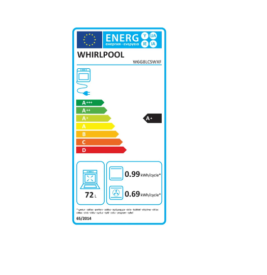 Gazinière Whirlpool W6G8LCSWXF Inox