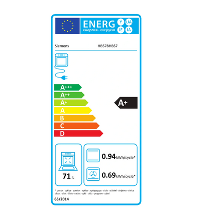 Four encastrable Siemens HB578HBS7 Noir