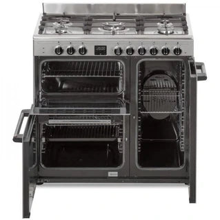 Piano de cuisson Continental Edison Cuisiniere piano gaz 3 fours électriques CECP903FIX
