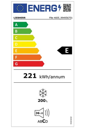 Congélateur armoire Liebherr FNE 4605-22 - ENCASTRABLE 145CM