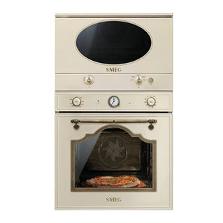 Micro-ondes mono-fonction Smeg MP822NPO Beige