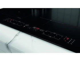 Plaque induction Whirlpool Table de cuisson induction 75cm 4 feux 7200w noir wlb2977ne