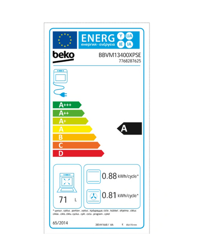 Four encastrable Beko BBVM13400XPSE