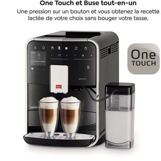 Machine à café à grain Melitta F830-102 Barista T Smart® Noir
