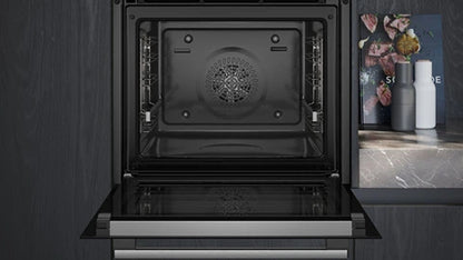 Four encastrable Siemens iQ500 intégrable avec fonction vapeur Inox HR578GFS7F