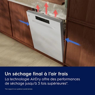 Lave-vaisselle encastrable Electrolux E82LX520T Blanc
