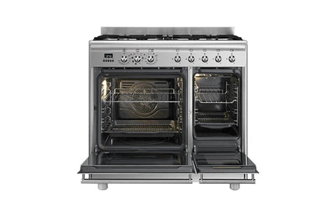 Piano de cuisson Smeg ESTHETIQUE CLASSICA 90cm MIXTE INOX - SCB92MX8
