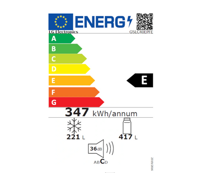 Réfrigérateur américain Lg GSLC40EPFE