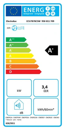 Climatiseur mobile Electrolux ECU7878CSW