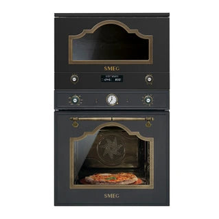 Micro-ondes + Gril Smeg MP722AO Noir