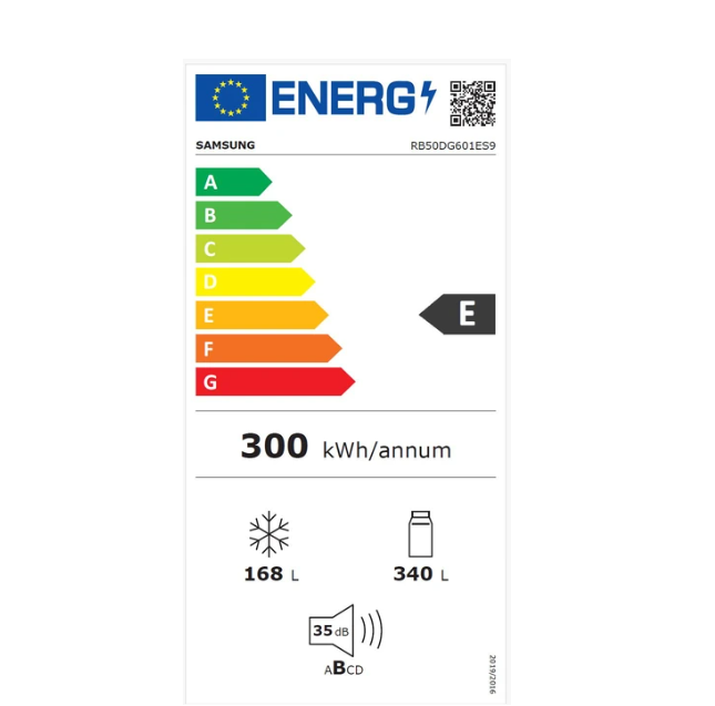 Réfrigérateur congélateur en bas Samsung RB50DG601ES9