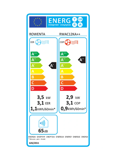 Climatiseur mobile Rowenta RWAC12KA++