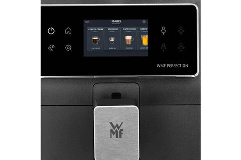 Machine à café à grain Wmf PERFECTION 860L, 17 PRÉSELECTIONS, CP853D15 NOIR/ARGENT